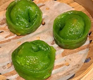 H08. Spinach Dumpling $12.00