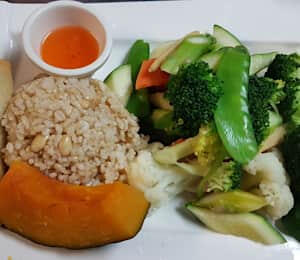 L01. Steam Mixed Vegetable Lunch $15.00