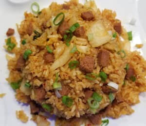 6. Vegan Kimchi Fried Rice (Spicy) $19.00