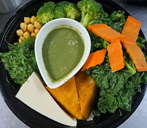 8. Ginger Root Macro Bowl $18.00