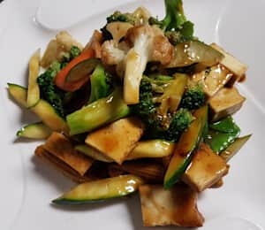 D03. Sauteed Tofu Vegetables $18.00